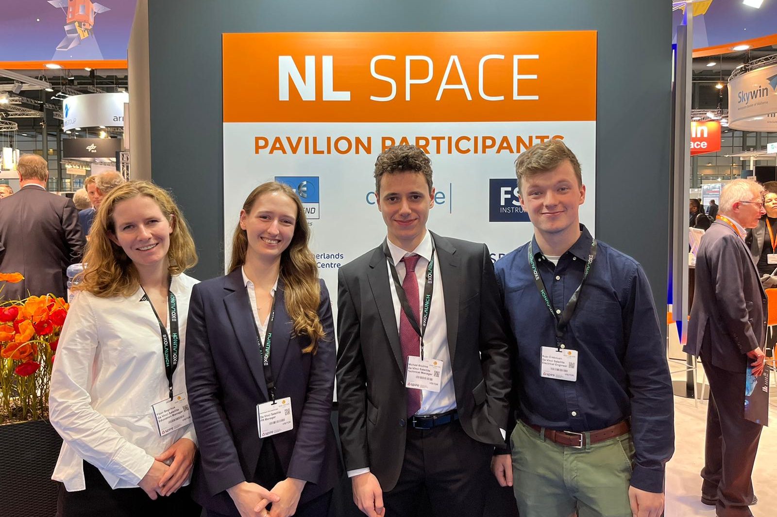 DVS Team at Space Tech Expo 2022 in Bremen